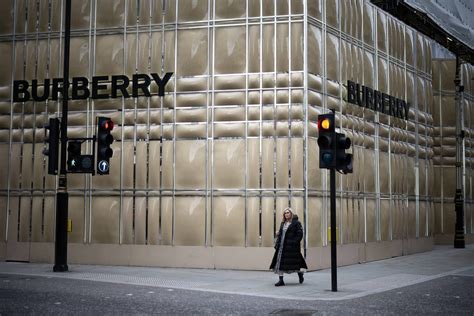 burberry china sales.